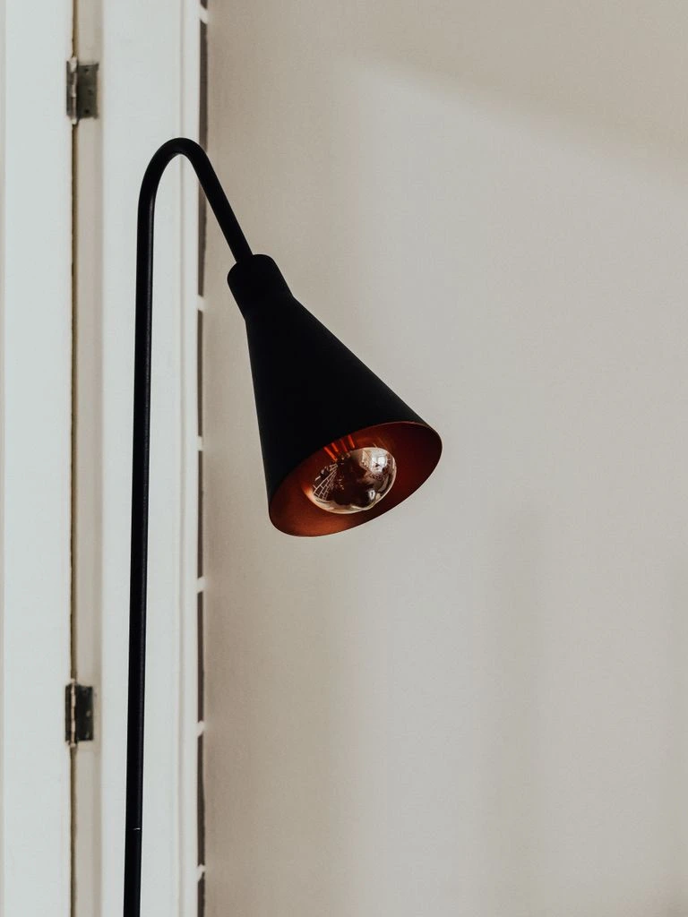 Warm minimal home interior detail